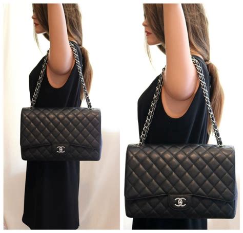 chanel maxi single flap review|Chanel double flap bag jumbo.